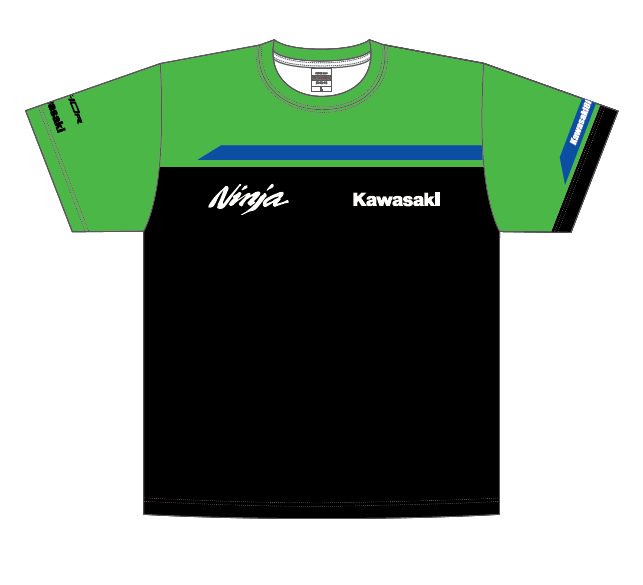 2026 鈴鹿8耐 Kawasaki 応援Tシャツ Type-A